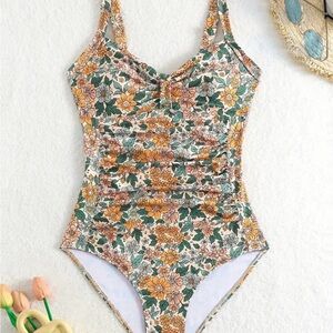 Floral One-Piece Swimsuit